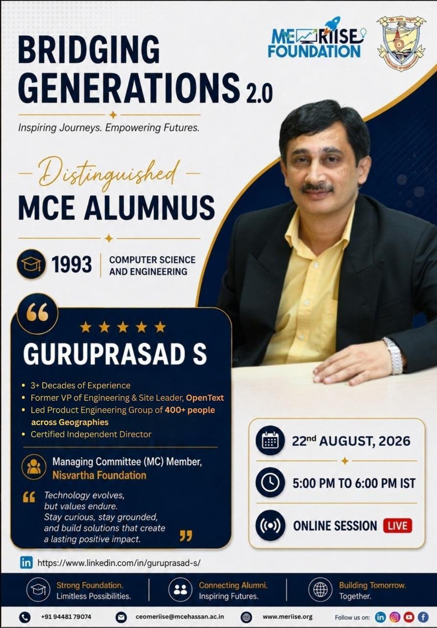 Bridging Generations 2.0 - Guruprasad S poster